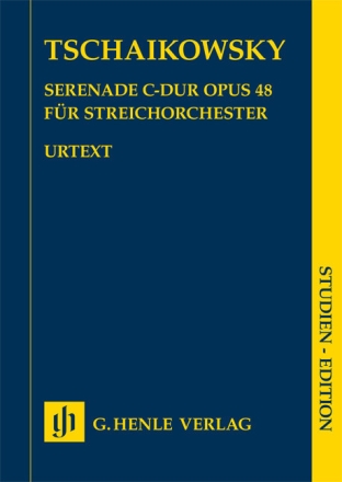 Serenade C-Dur op. 48 f�r Streichorchester Studienpartitur