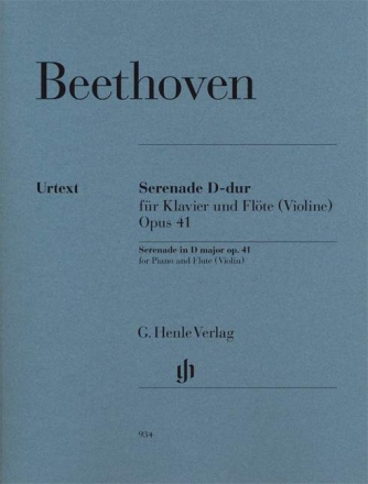 Serenade D-Dur op.41 f�r Fl�te (Violine) und Klavier