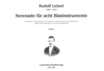 Serenade f�r acht Blasinstrumente f�r Oboen, 2 Klarinetten, 2 Fagotte und 2 H�rner Partitur