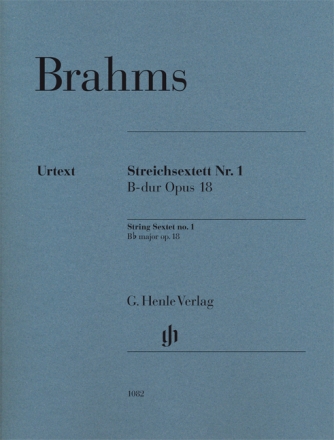 Sextett B-Dur Nr.1 op.18 f�r 2 Violinen, 2 Violen und 2 Violoncelli Stimmen