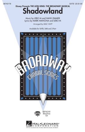 Shadowland for mixed chorus (SATB) and piano