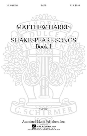 Shakespeare Songs vol.1 for mixed chorus a cappella score