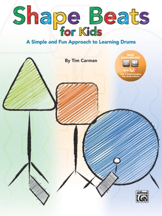 Shape Beats for Kids (+Online-Audio) for drums