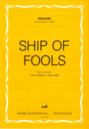 Ship of Fools f�r Klavier