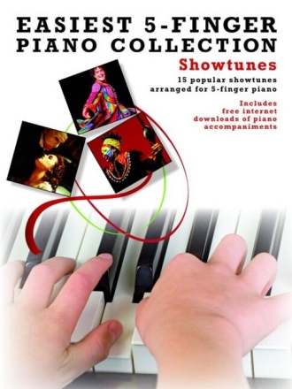 Showtunes: for 5-finger piano (with text) for piano