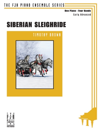Siberian Sleighride for one piano four hands