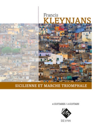 Sicilienne et Marche triomphale pour 4 guitares partition et parties
