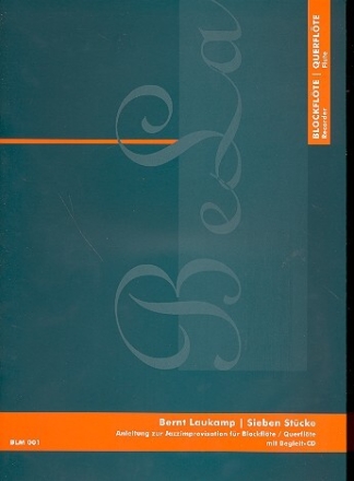 Sieben St�cke - Anleitung zur Jazz-Improvisation (+CD) f�r Blockfl�te (Querfl�te)