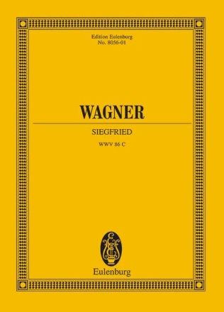 Siegfried WWV86C f�r Soli und Orchester Studienpartitur  gebunden