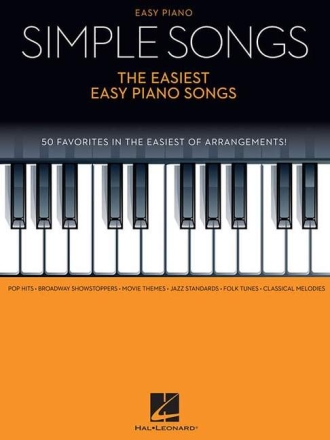 Simple Songs: for easy piano (with lyrics)