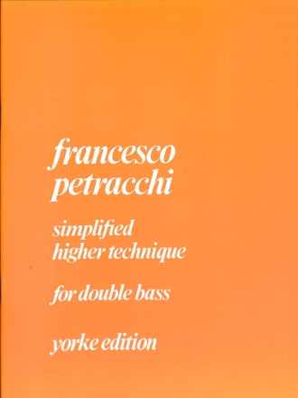 Simplified higher Technique for double bass