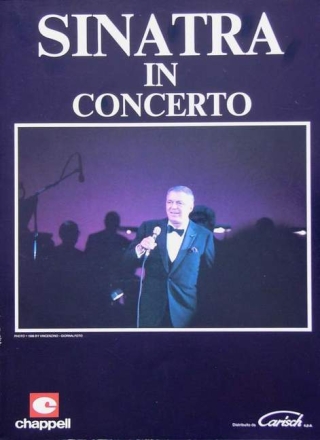 SINATRA IN CONCERTO: SONGBOOK piano/vocal/chords
