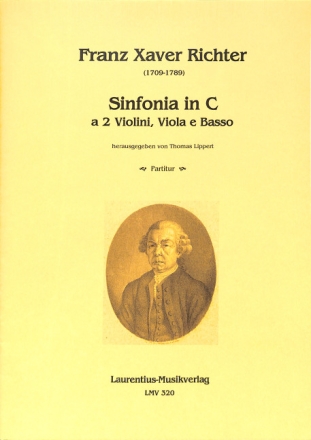 SINFONIA IN C f�r 2 Violinen, Viola und Kontrabass Partitur