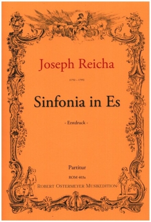 Sinfonia in Es f�r 2 Oboen, 2 H�rner, 2 Violinen, Viola und Basso Partitur