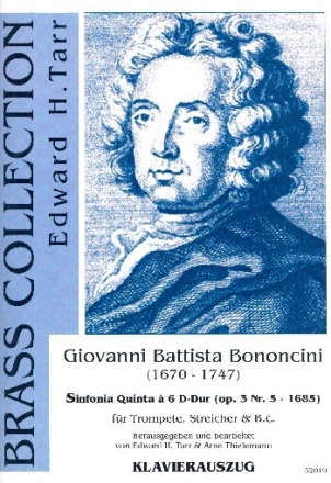 Sinfonia quinta � 6 D-Dur op.3,5 f�r Trompete, Streicher und Bc f�r Trompete und Klavier (Orgel)