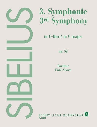 Sinfonie C-Dur Nr.3 op.52 f�r Orchester Partitur