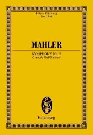 Sinfonie c-Moll Nr.2 f�r Orchester Studienpartitur