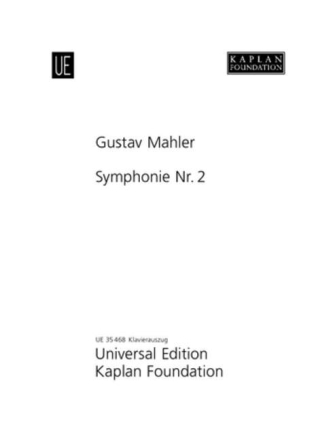 Sinfonie c-Moll Nr.2 f�r Soli, gem Chor und Orchester Klavierauszug