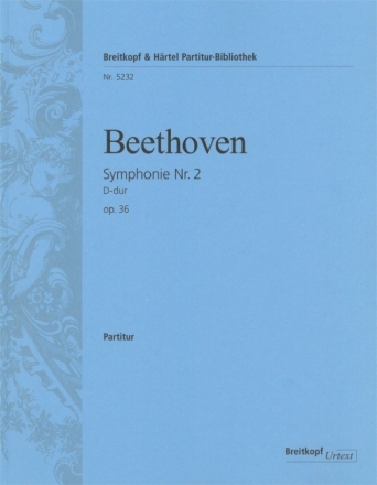 Sinfonie D-Dur Nr.2 op.36 f�r Orchester Partitur