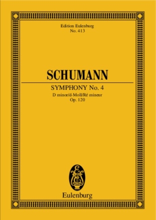 Sinfonie d-Moll Nr.4 op.120 f�r Orchester Studienpartitur