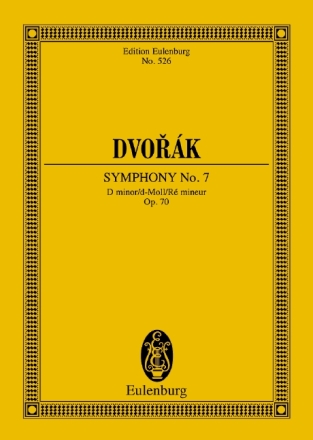 Sinfonie d-Moll Nr.7 op.70 f�r Orchester Studienpartitur