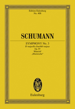 Sinfonie Es-Dur Nr.3 op.97 f�r Orchester Studienpartitur