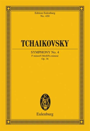 Sinfonie f-Moll Nr.4 op.36 f�r Orchester Studienpartitur