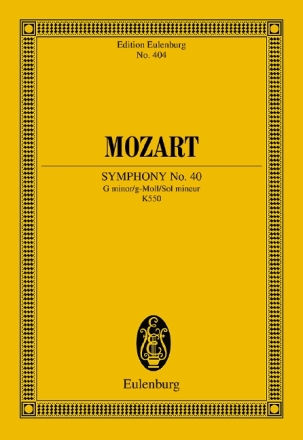 Sinfonie g-Moll Nr.40 KV550 f�r Orchester Studienpartitur