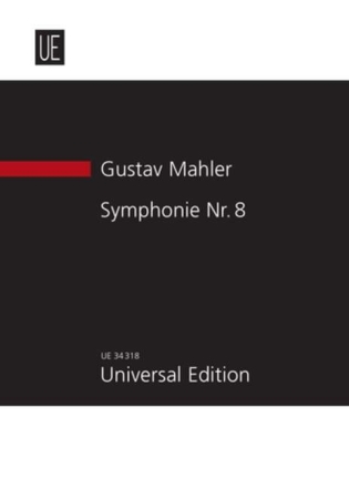 Sinfonie Nr.8 f�r Soli, Knabenchor, 2 gem Ch�re und Orchester Studienpartitur