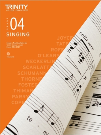 Singing 2018-2021 Grade 4 (+CD) for voice