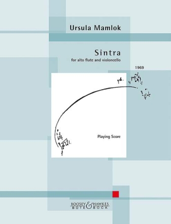 Sintra for alto flute and violoncello score