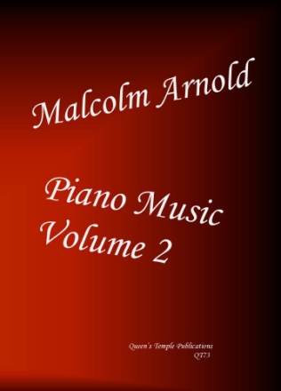 Sir Malcolm Arnold, Piano Music Volume 2 for piano solo