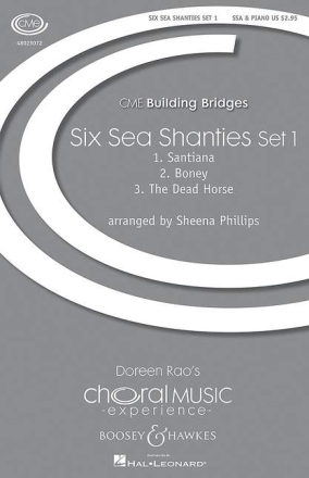 Six Sea Shanties Set 1 f�r Frauenchor (SSA) und Klavier Chorpartitur