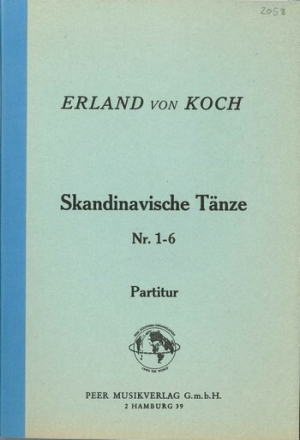 Skandinavische T�nze Nr.1-6 f�r Orchester Partitur