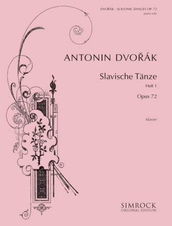 Slawische T�nze op.72 Band 1 f�r Klavier