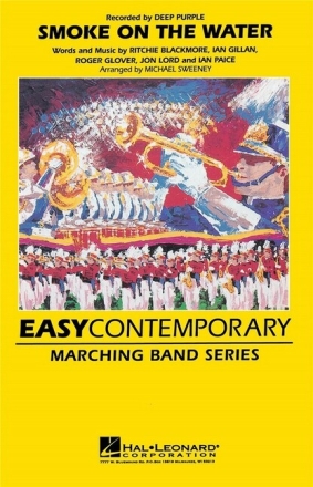 Smoke on the Water for marching band score and parts