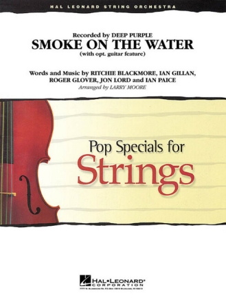 Smoke on the Water for string orchestra score and parts