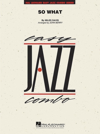 So what: for jazz combo score and parts