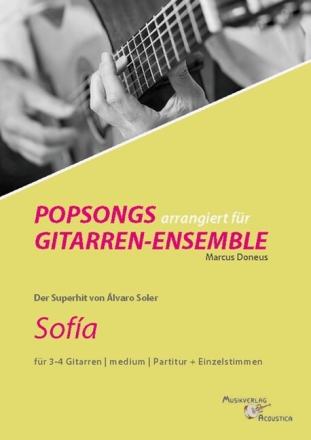 Sofia f�r 3 bis 4 Gitarren (medium) Partitur und Stimmen