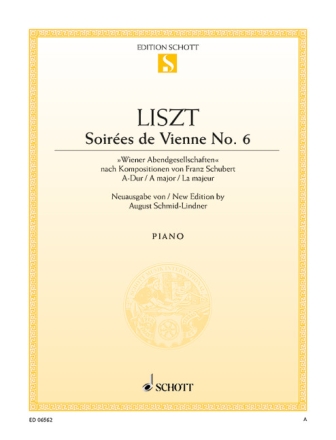 Soir�es de Vienne A-Dur Nr.6 f�r Klavier