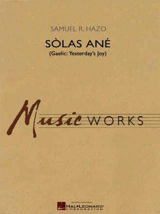 S�las An� (Yesterday's Joy) for Concert Band/Harmonie score and parts