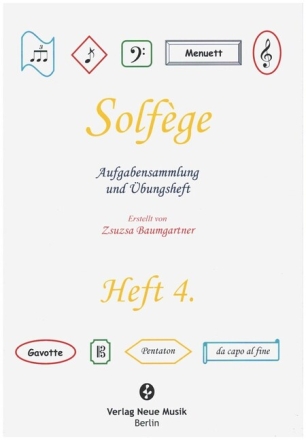 Solf�ge Band 4  Aufgabensammlung und �bungsheft
