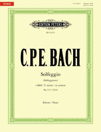 Solfeggio (Solfeggietto) f�r Klavier
