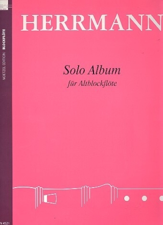 Solo Album f�r Altblockfl�te