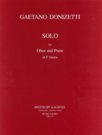 Solo f-Moll f�r Oboe und Klavier