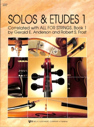 Solos and Etudes vol.1 correlated with All for strings vol.1 violin