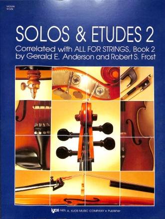 Solos and Etudes vol.2 for violin correlated with all for strings vol.2