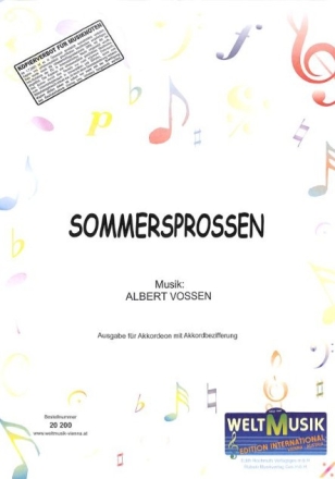 Sommersprossen f�r Akkordeon (mit Text und Akkoredn)
