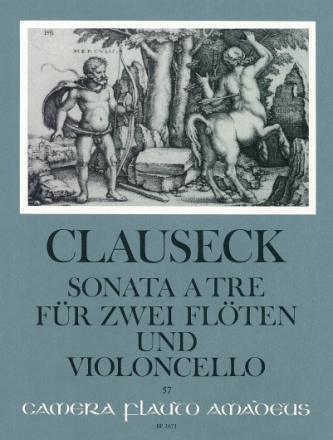 Sonata � tre G-Dur f�r 2 Fl�ten und Violoncello 3 Stimmen