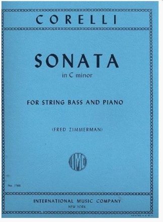 Sonata c minor op.5,8 for double bass and piano